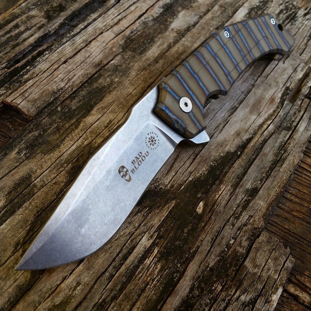 Titanium Knife Anodizing Services - Ti Survival