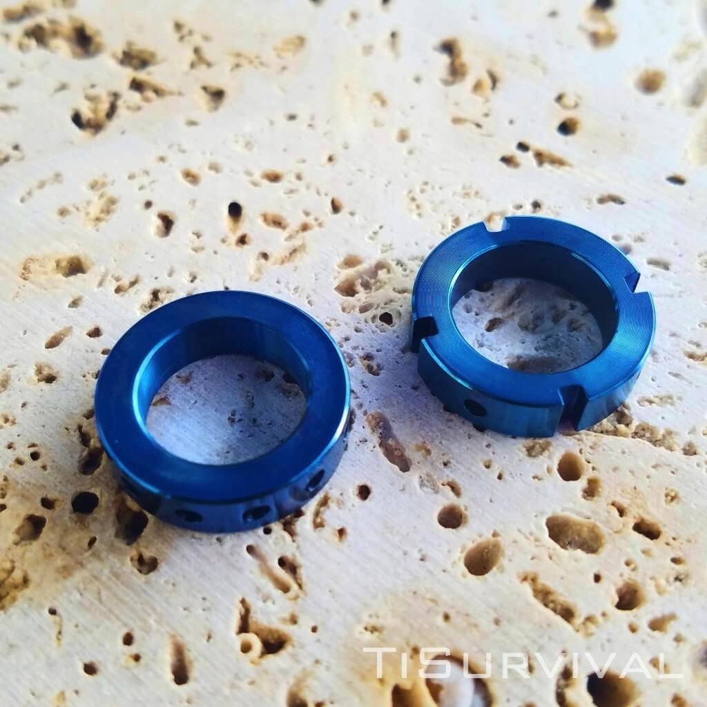 Titanium Lanyard Rings - Ti Survival