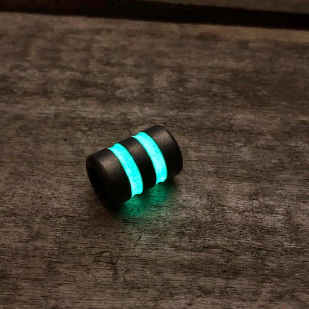 Paracord Bead Glow in the Dark 