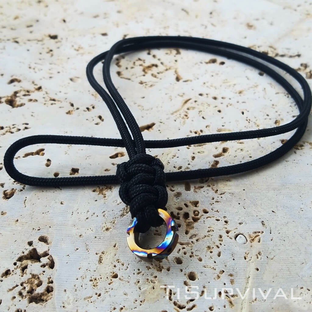 Titanium Lanyard Rings - Ti Survival
