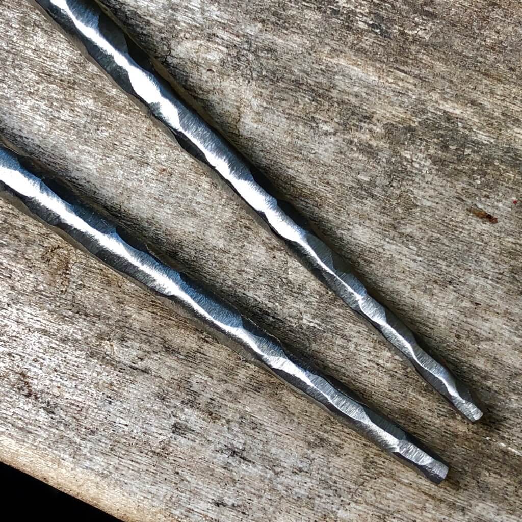 Modular Titanium Chopsticks Textured Finish