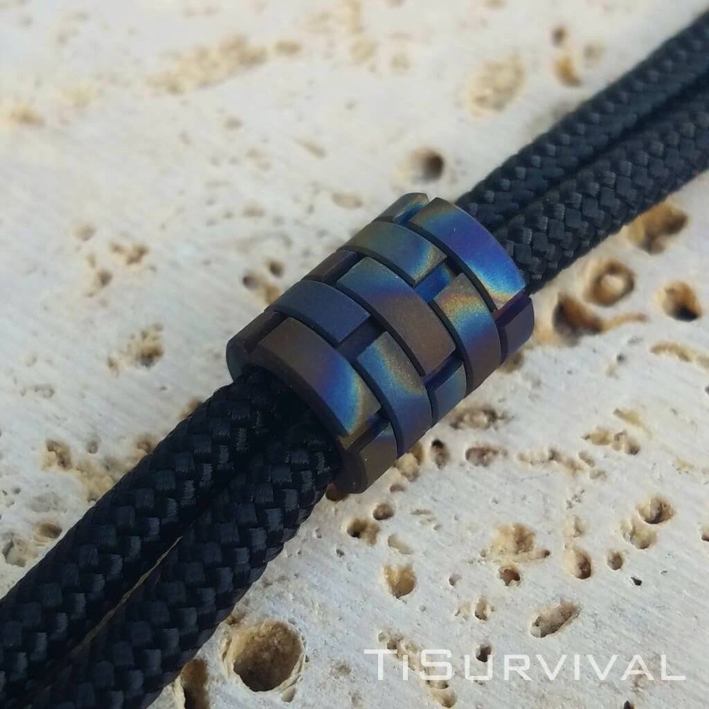 Modular Titanium Lanyard Beads - Ti Survival