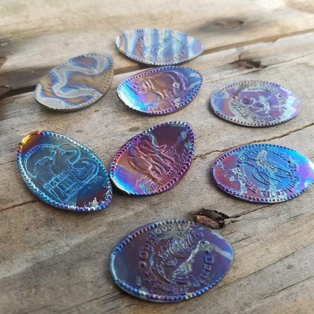 Titanium Elongated Pennies - Ti Survival