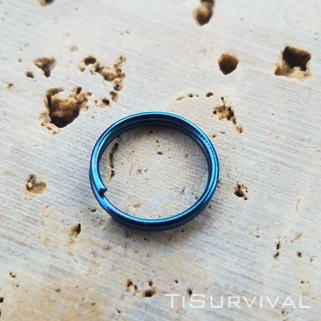 Titanium Split Rings - Ti Survival