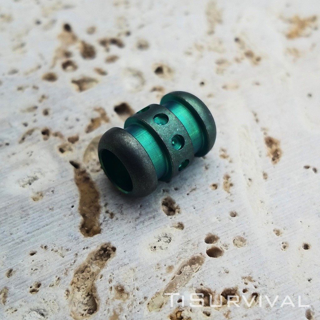 Titanium Droid Lanyard Beads - Ti Survival