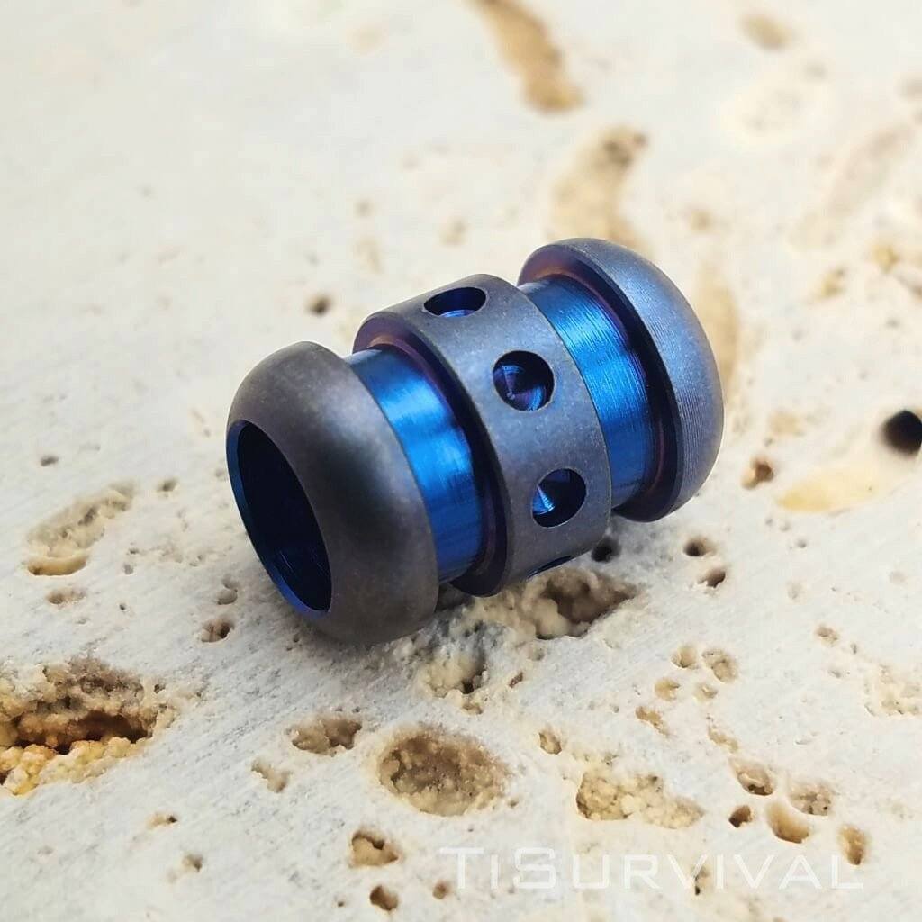 Titanium Droid Lanyard Beads - Ti Survival