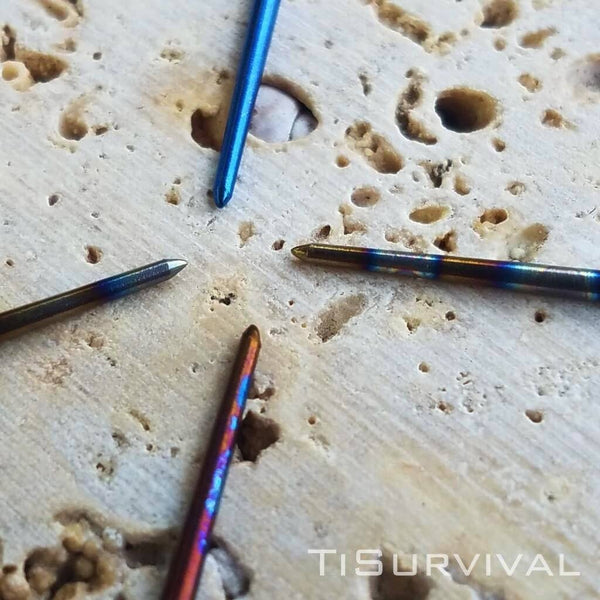 Titanium Toothpicks - Ti Survival