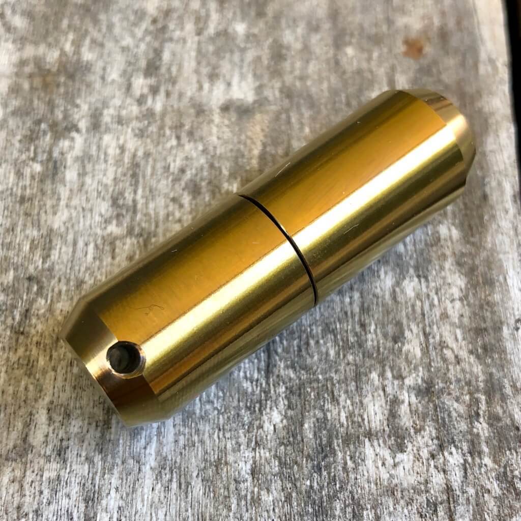 Exo Runt Titanium Lighter and Pill Fob - Ti Survival