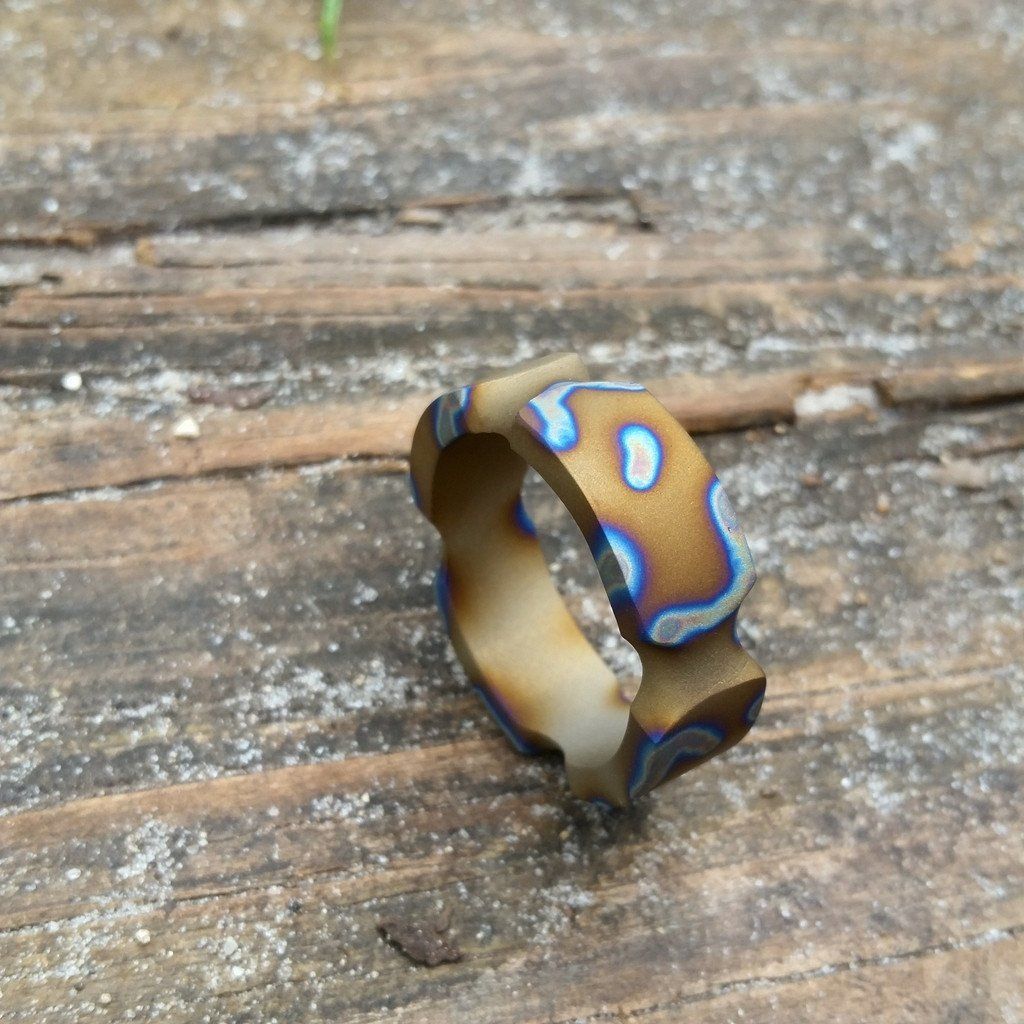 Titanium Wedding Bands - Ti Survival