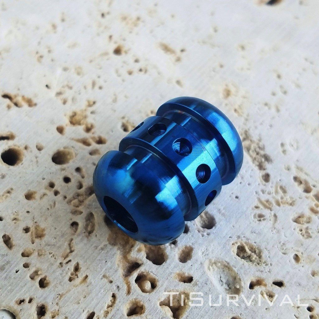 Titanium Droid Lanyard Beads - Ti Survival