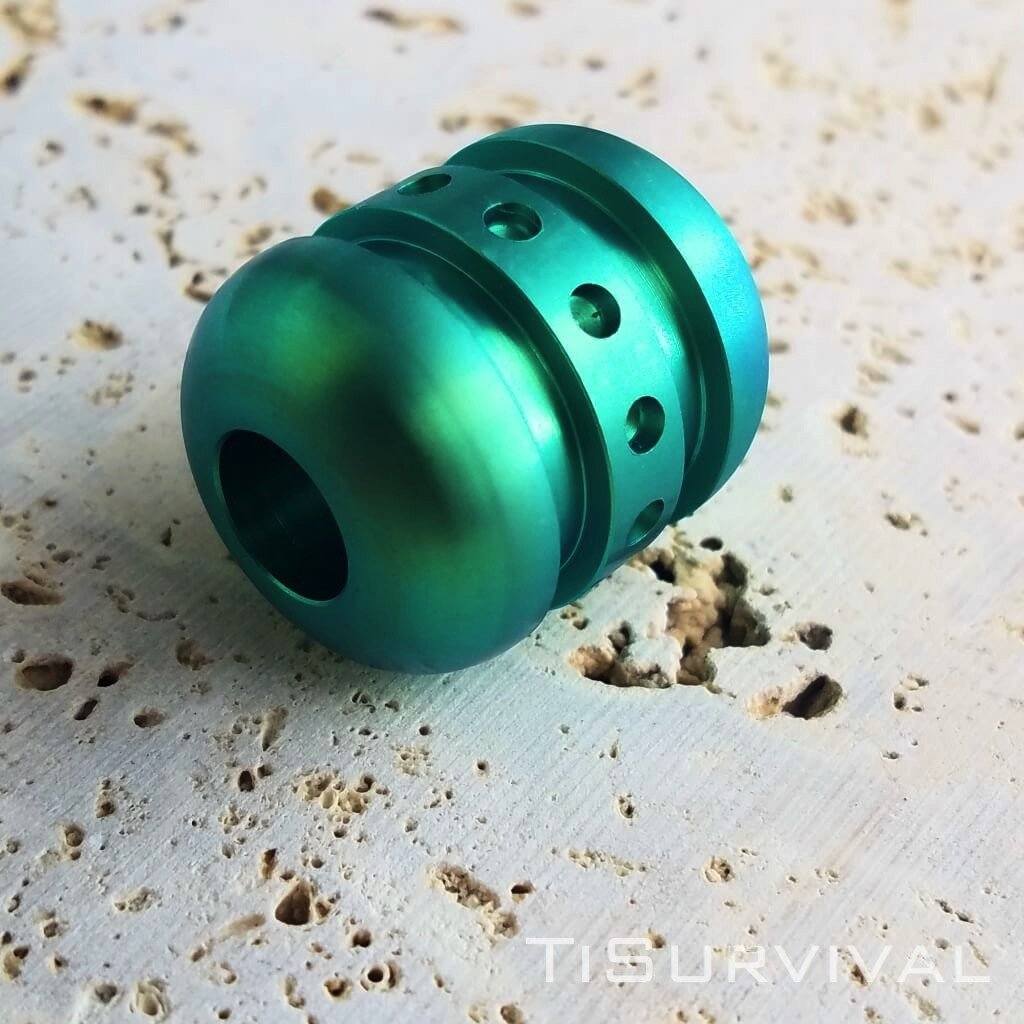 Titanium Droid Lanyard Beads - Ti Survival