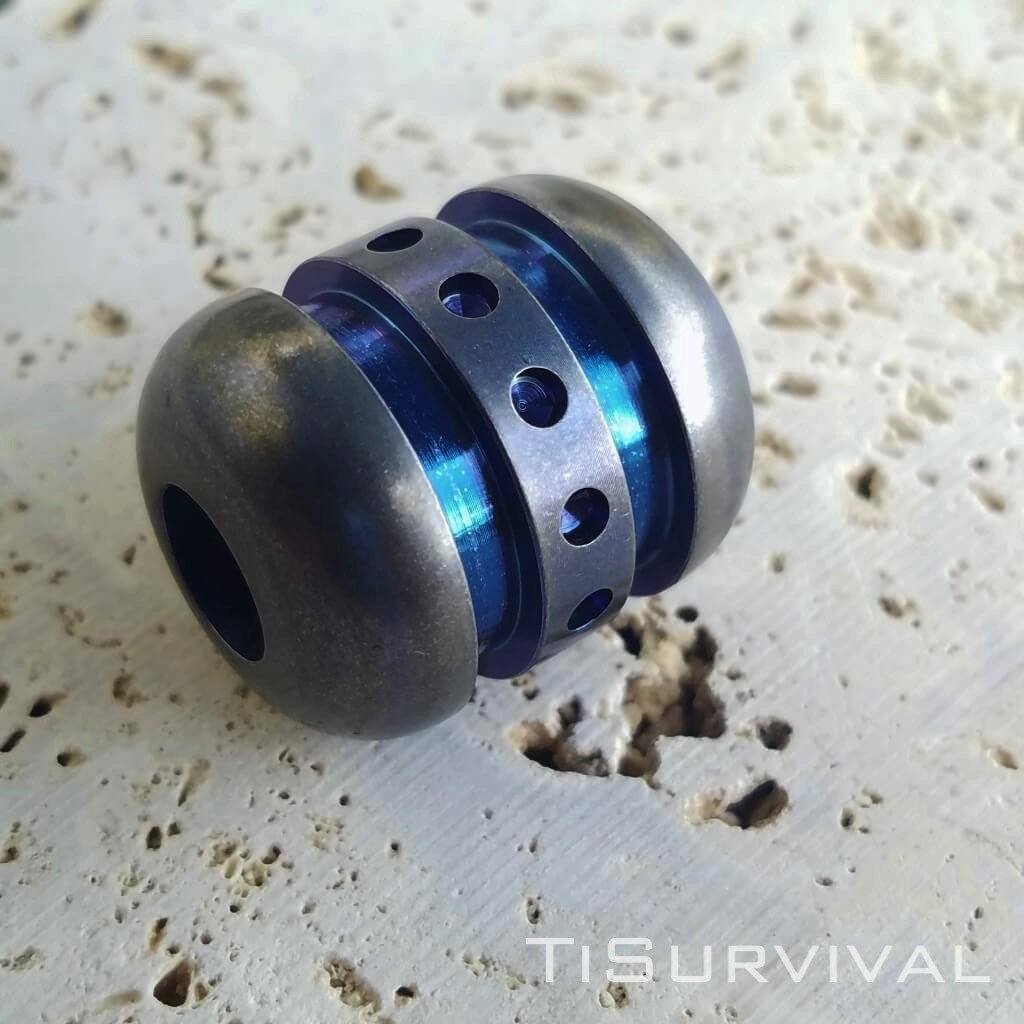 Titanium Droid Lanyard Beads - Ti Survival