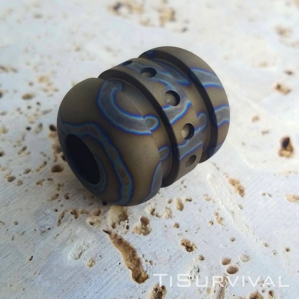 Titanium Droid Lanyard Beads - Ti Survival