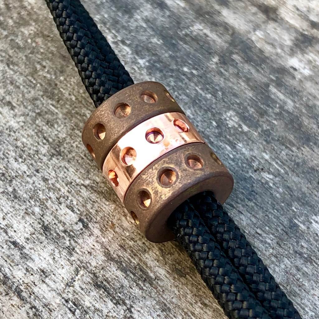 Copper Lanyard Beads - Ti Survival
