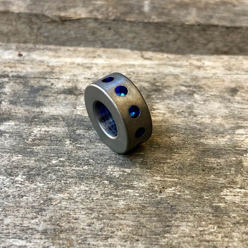 Modular Titanium Lanyard Beads - Ti Survival