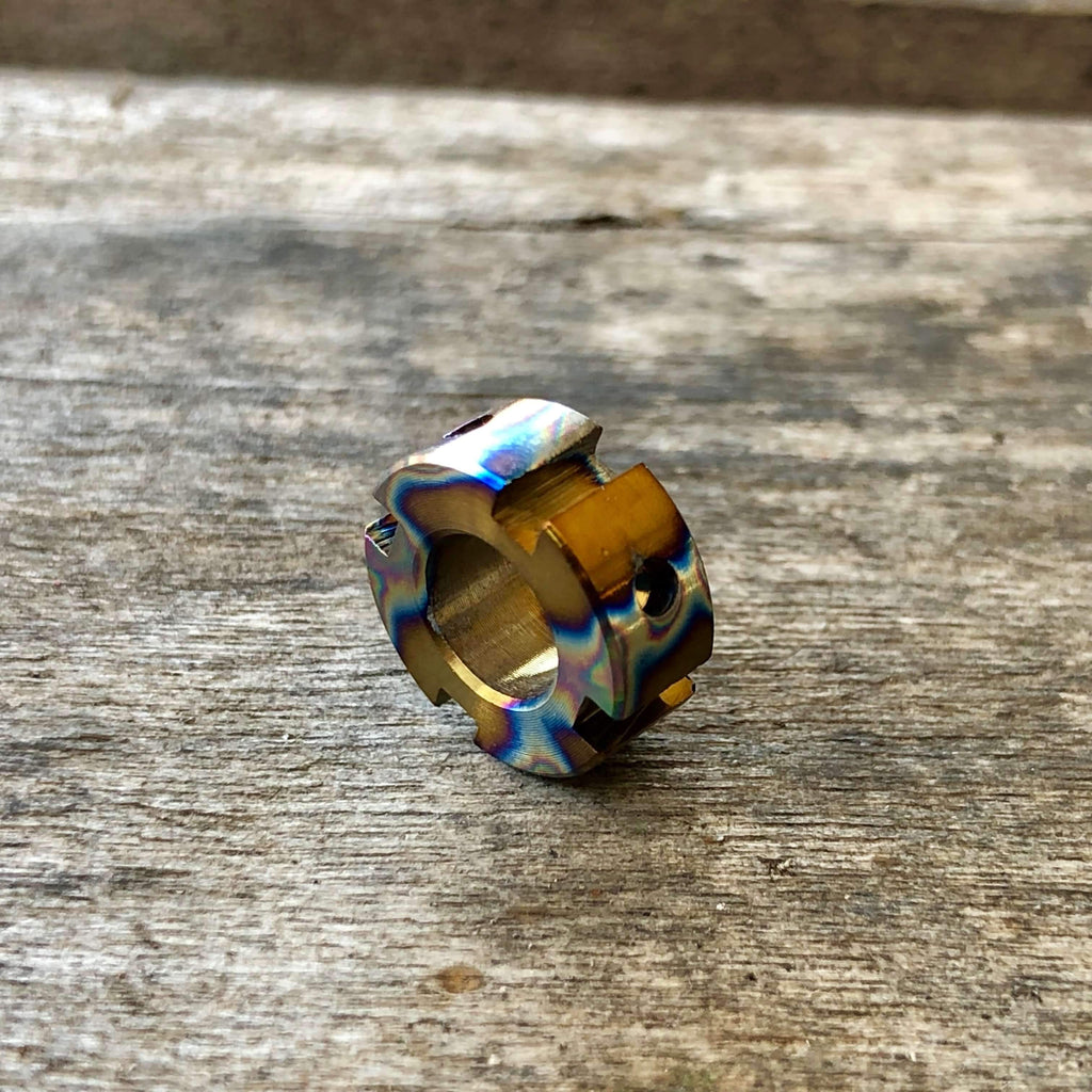 Modular Titanium Lanyard Beads - Ti Survival