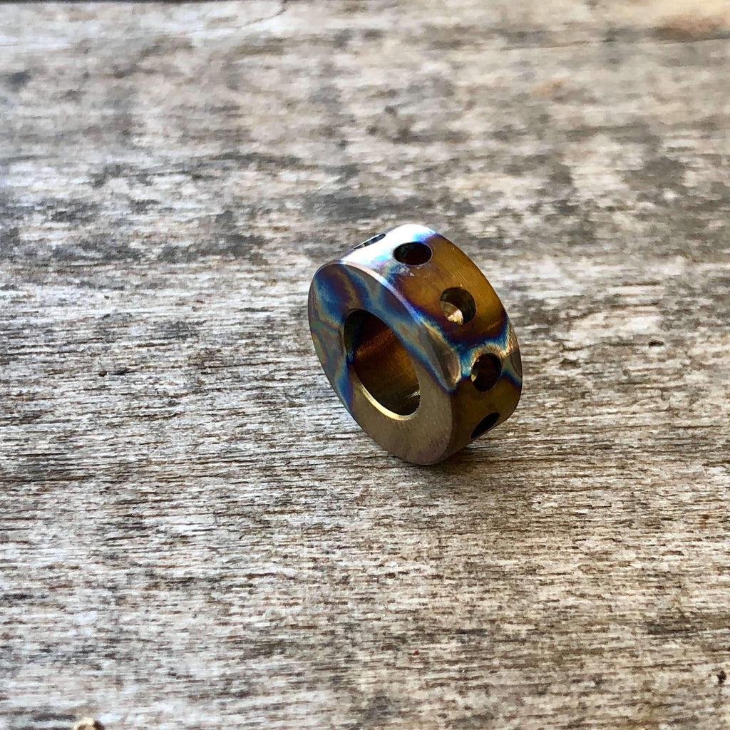 Modular Titanium Lanyard Beads - Ti Survival