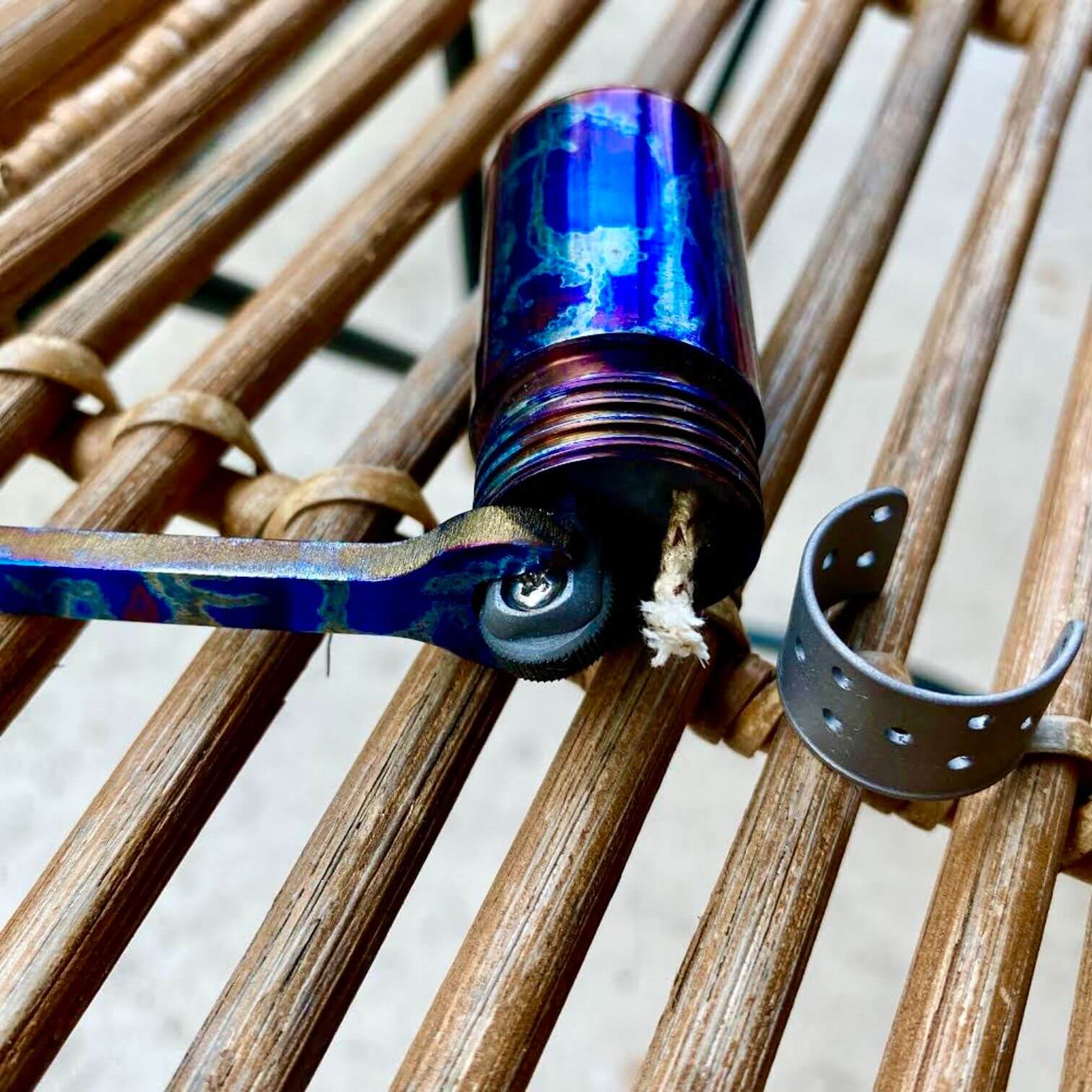 Titanium Fire Piston - Ti Survival