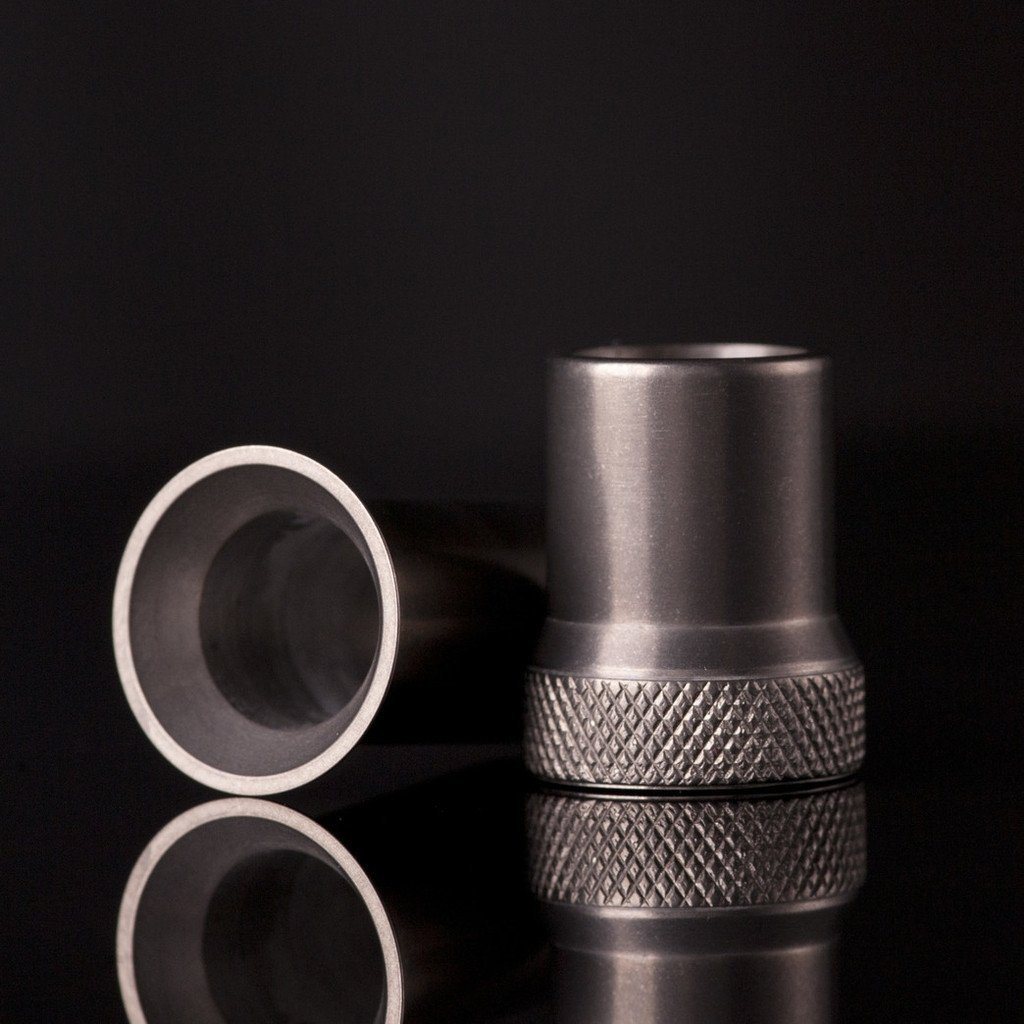 Anodized Titanium Fly Fishing Hair Stacker Tool - Ti Survival