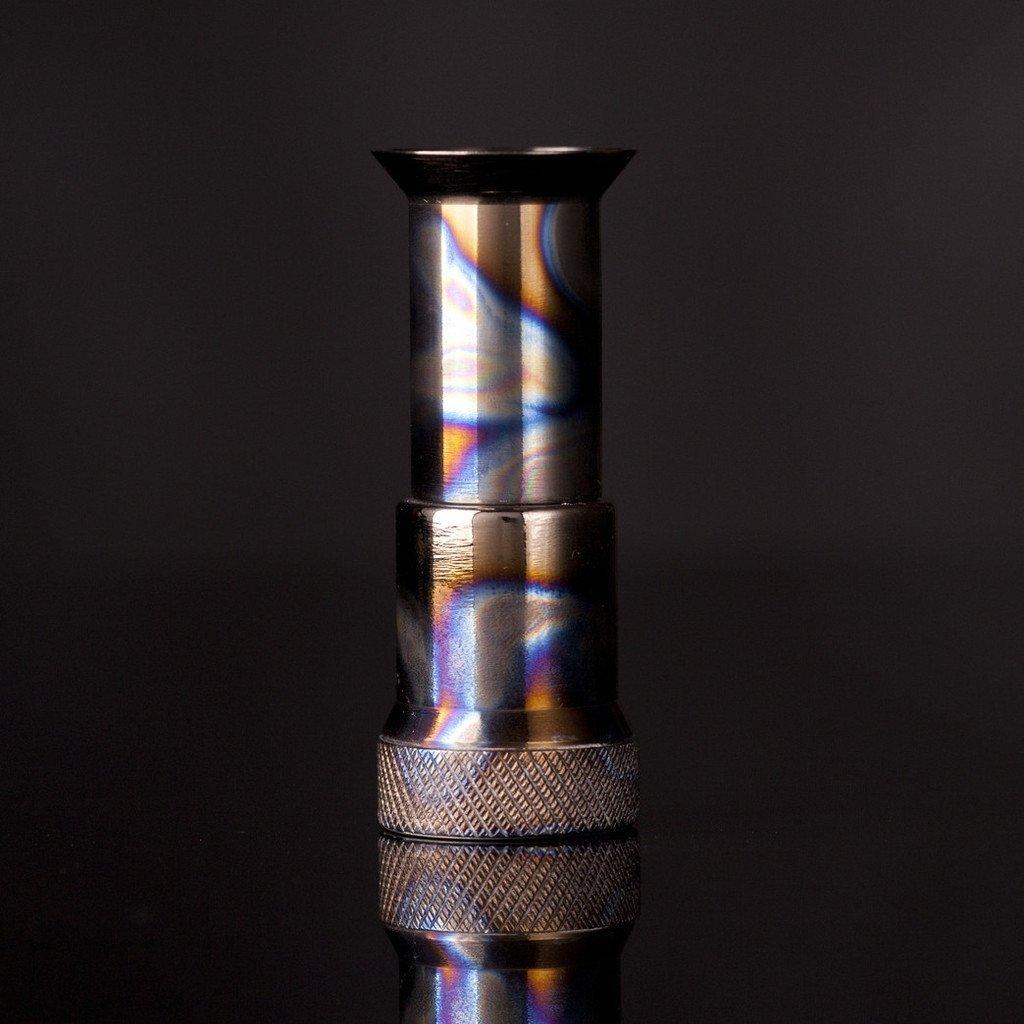 Anodized Titanium Fly Fishing Hair Stacker Tool - Ti Survival