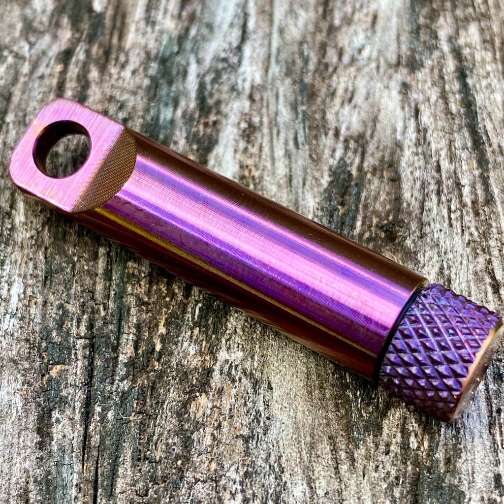 titanium nitro pod capsule pill fob