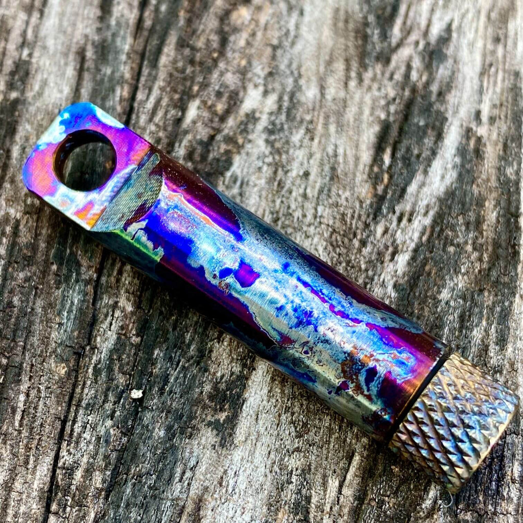 titanium nitro pod capsule pill fob
